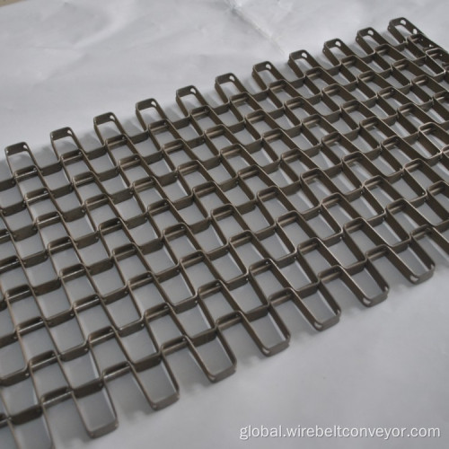 Flat Wire Belt SS304 Flat Wire Conveyor Belt For Drying Line Supplier
